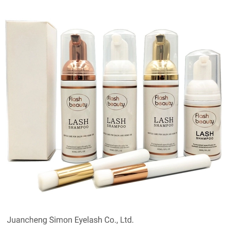 OEM Oil Free Eyelash Extension Lash Bubble Eyelash Cleansing Foam Cleanser