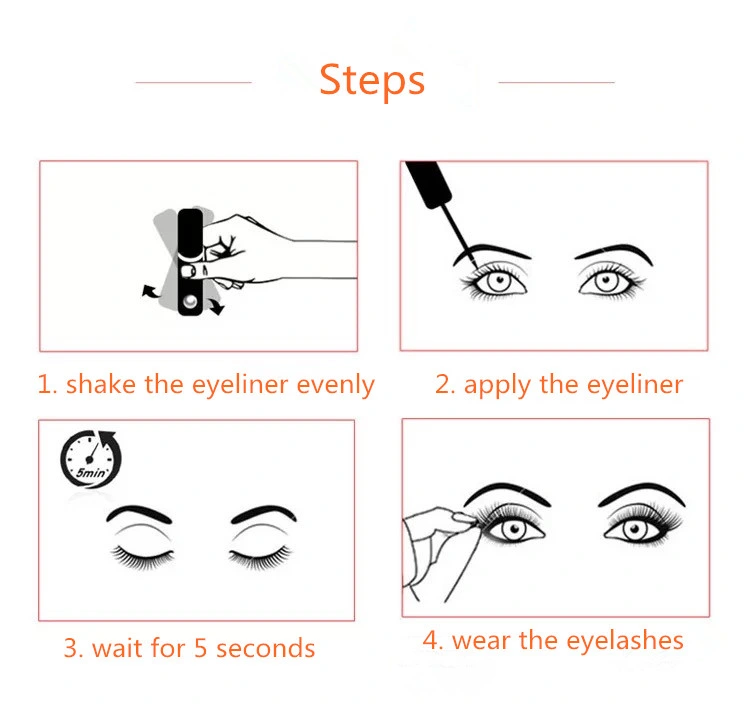 Succsion Hot Selling False Eyelashes Individual Eyelash Extensions