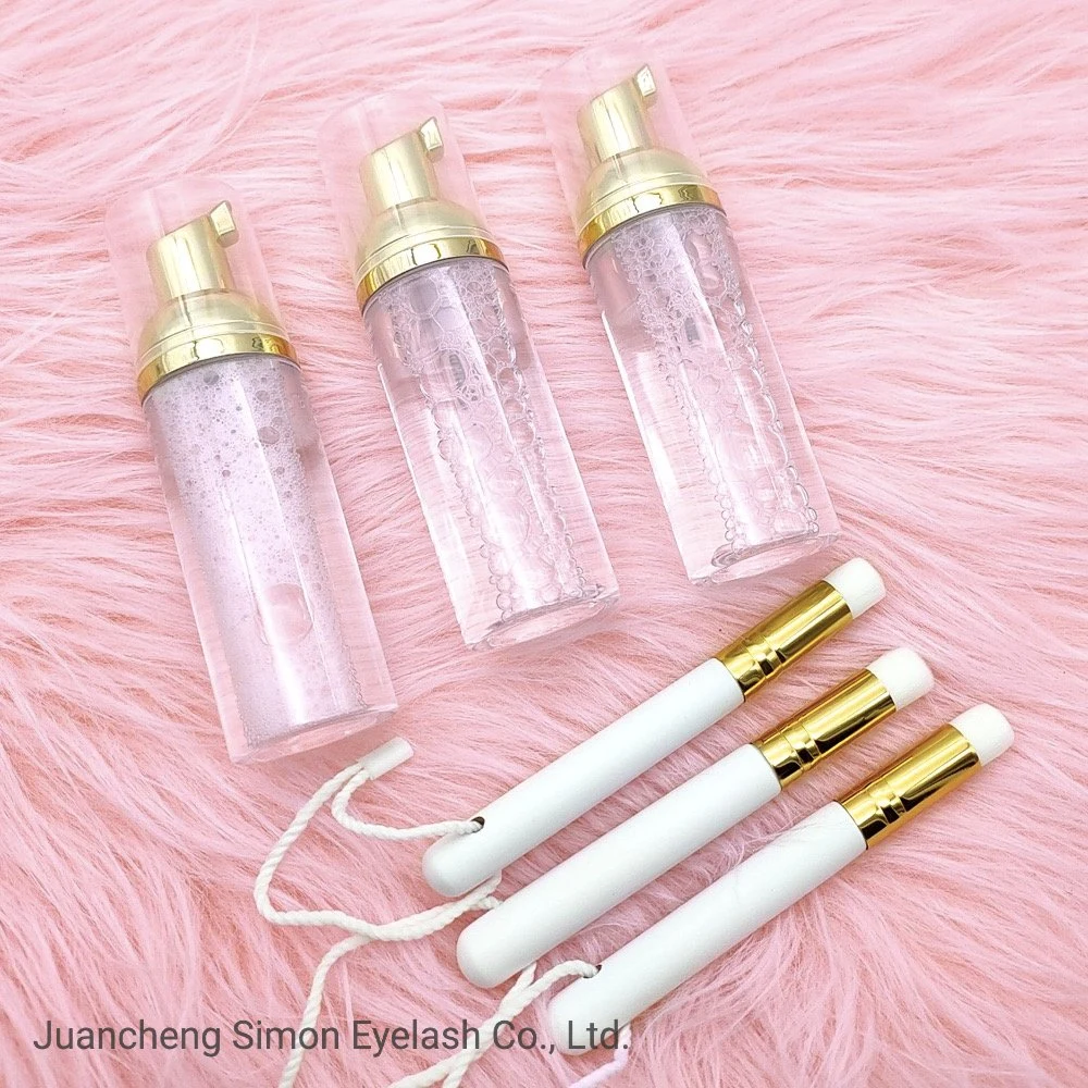 Private Label Customized Lash Foam Cleanser Lash Cleanser Shampoo Eyelash Extension Cleanser