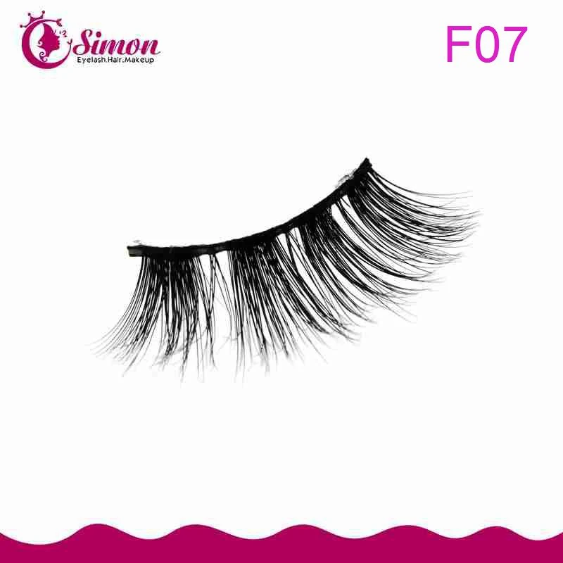 The World Beauty Private Label Strip 3D Top Mink Fur Lashes