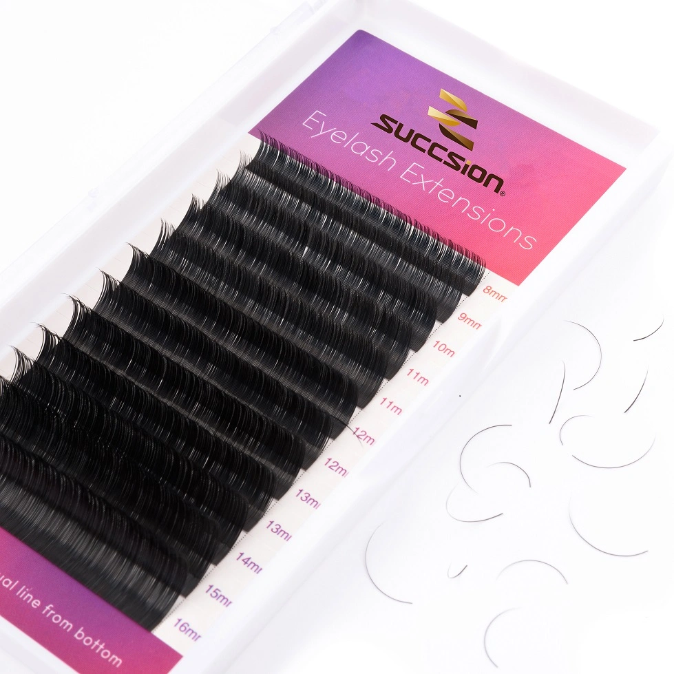 Succsion Hot Selling False Eyelashes Individual Eyelash Extensions