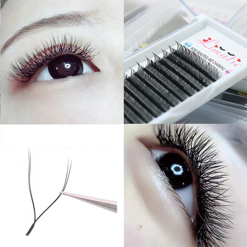 Levi Eyelash 2D Y Shape Eyelash Extension Wholesale Yy Lashes 0.05mm 0.07mm Yy Lash Extensions Private Label